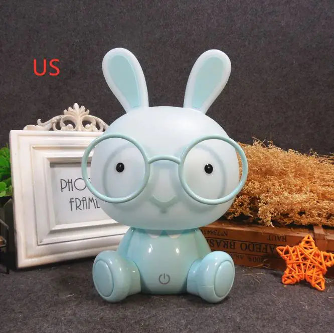 LED Night Light Touch Cartoon New Bunny Table Lamp