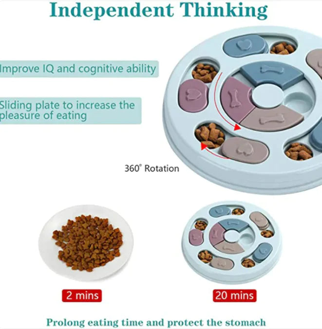 Dog Puzzle Feeding Bowls