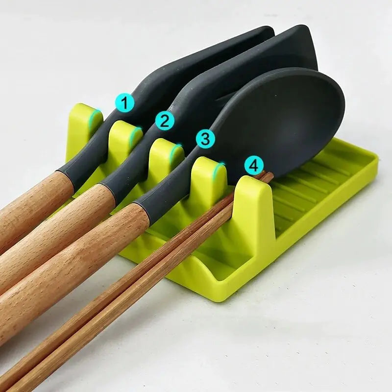 Spatula Drain Rack Gadget