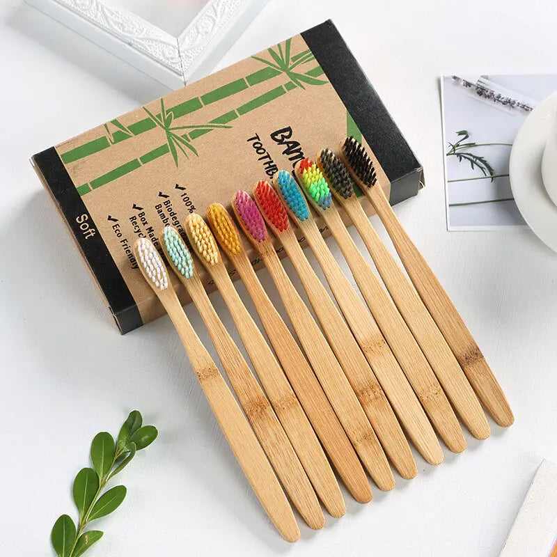 Eco-Friendly Bamboo Toothbrushes