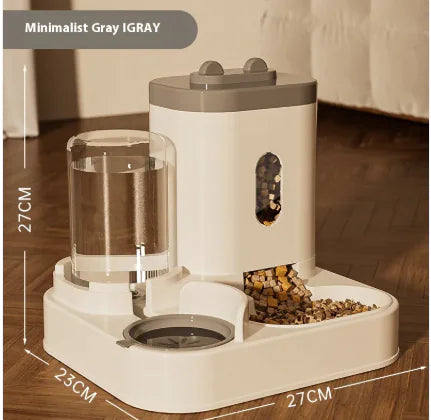 Automatic Pet Feeder Dog Basin Cat Bowl Supplies Water Dispenser