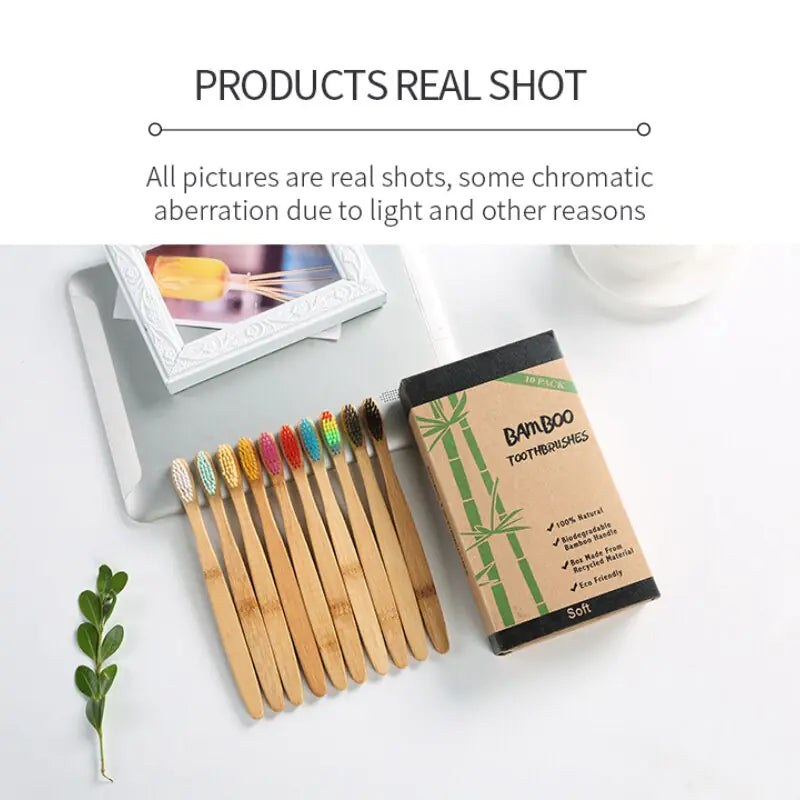 Eco-Friendly Bamboo Toothbrushes