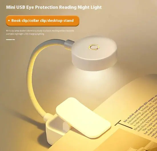 Folding Mini Clip Book Lamp