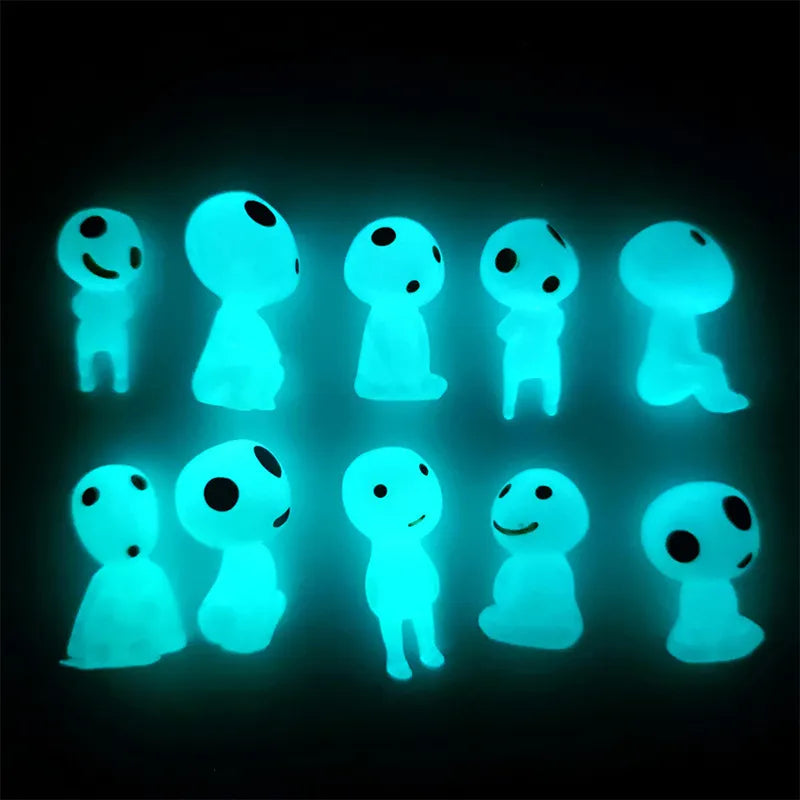 Japanese Luminous Elf Doll Resin Cartoon Cartoon Decoration Ornaments