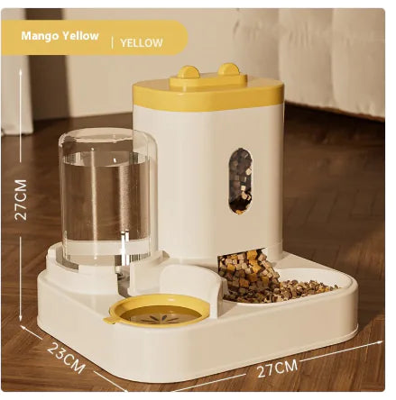 Automatic Pet Feeder Dog Basin Cat Bowl Supplies Water Dispenser